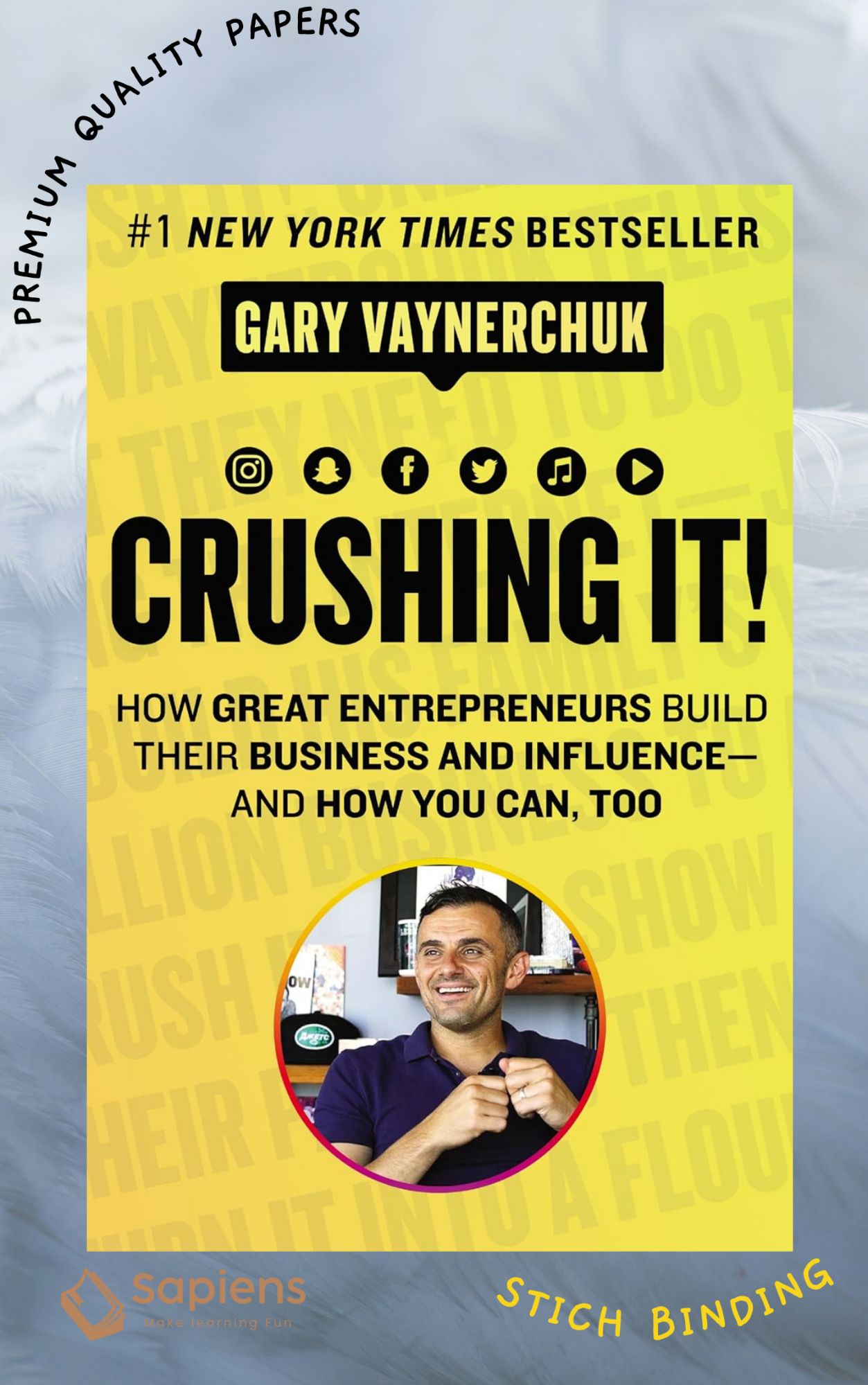 Picture of Crushing It!: How Great Entrepreneurs Build Their Business and Influence-and How You Can, Too by Gary Vaynerchuk (Paperback)