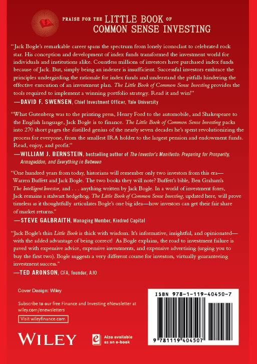 Picture of The Little Book of Common Sense Investing: The Only Way to Guarantee Your Fair Share of Stock Market Returns by John C. Bogle (Paperback)