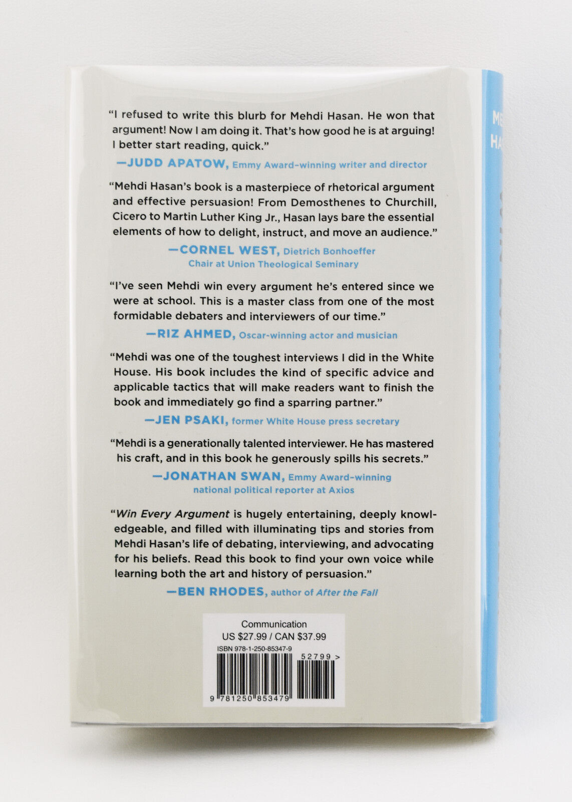 Picture of Win Every Argument: The Art of Debating, Persuading, and Public Speaking by Mehdi Hasan - Paperback
