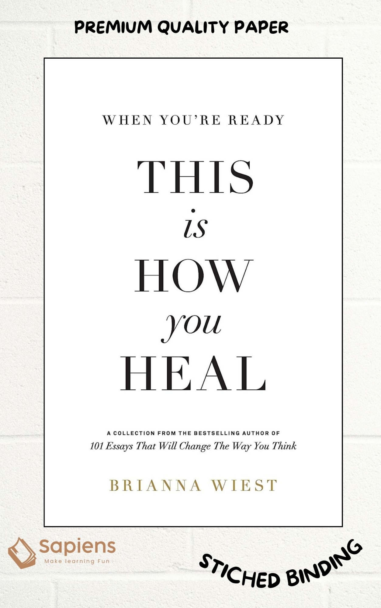 Picture of When You're Ready, This Is How You Heal by Brianna Wiest (Paperback)