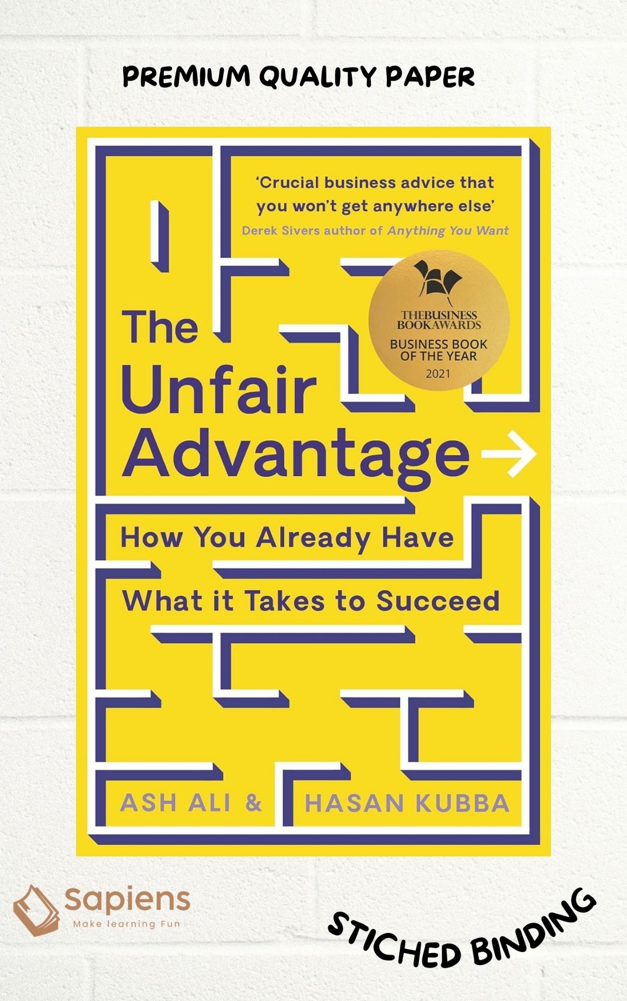 Picture of The Unfair Advantage: How Startup Success Starts With You by Ash Ali (Paperback)