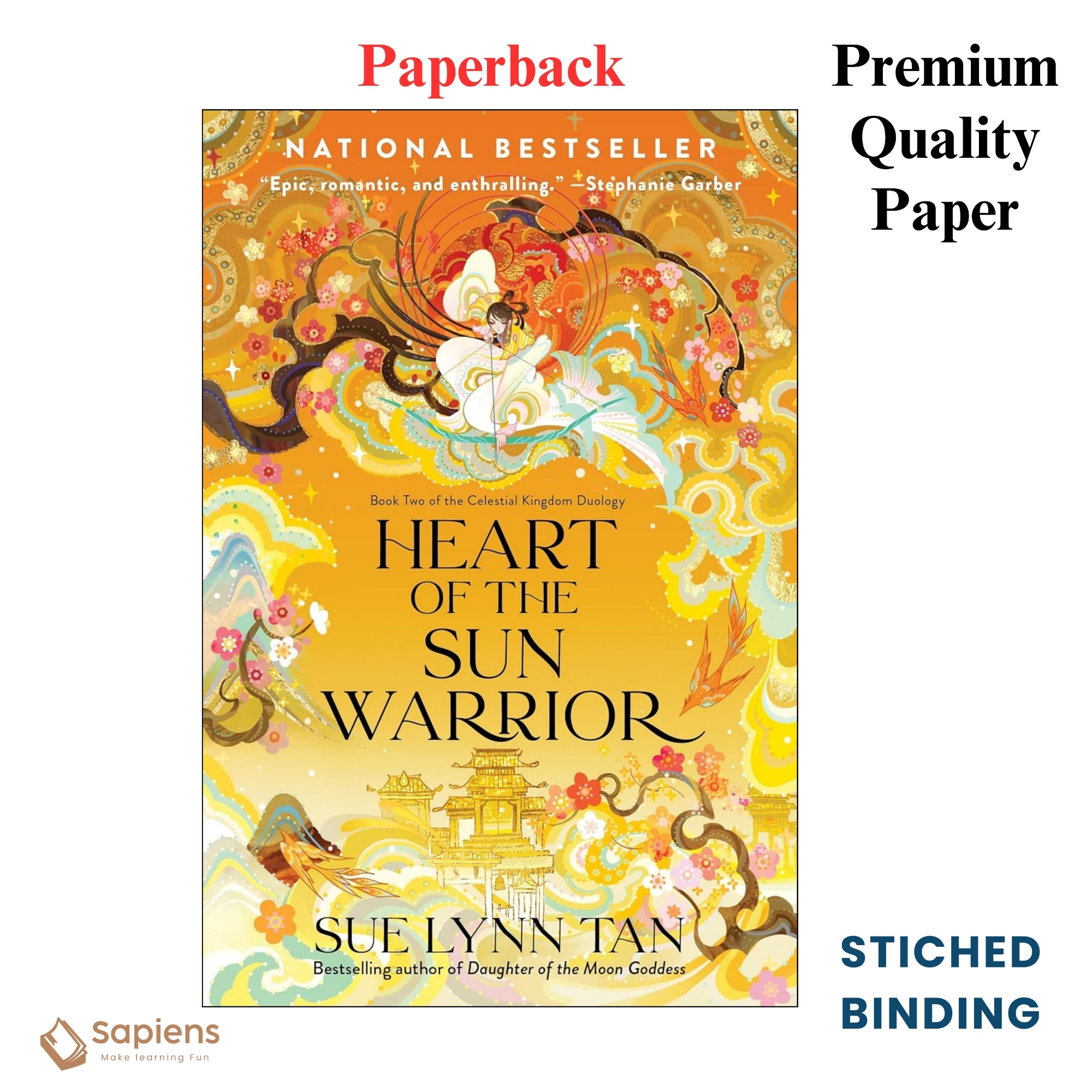 Picture of Heart of the Sun Warrior: A Novel (Celestial Kingdom, 2) by Sue Lynn Tan (Paperback)