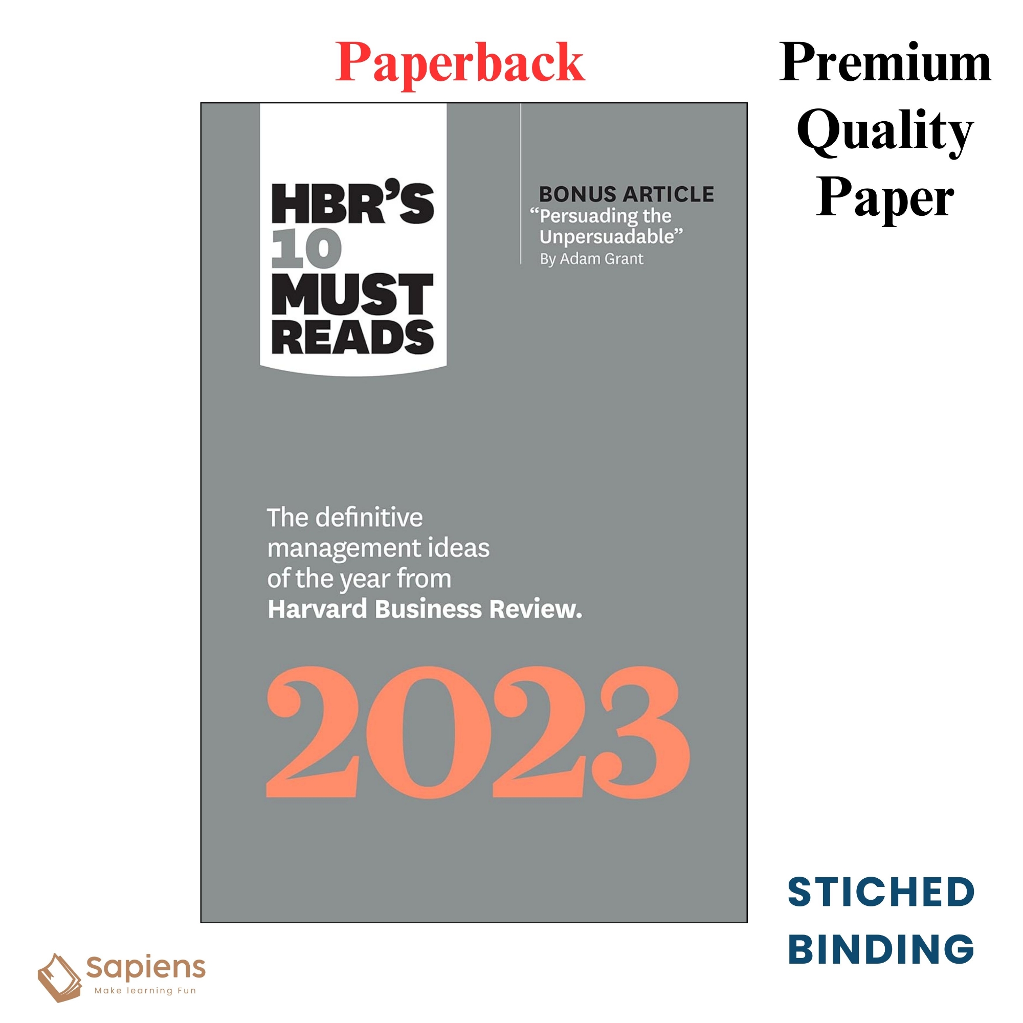 Picture of HBR's 10 Must Reads 2023: The Definitive Management Ideas of the Year from Harvard Business Review by Harvard Business Review (Paperback)
