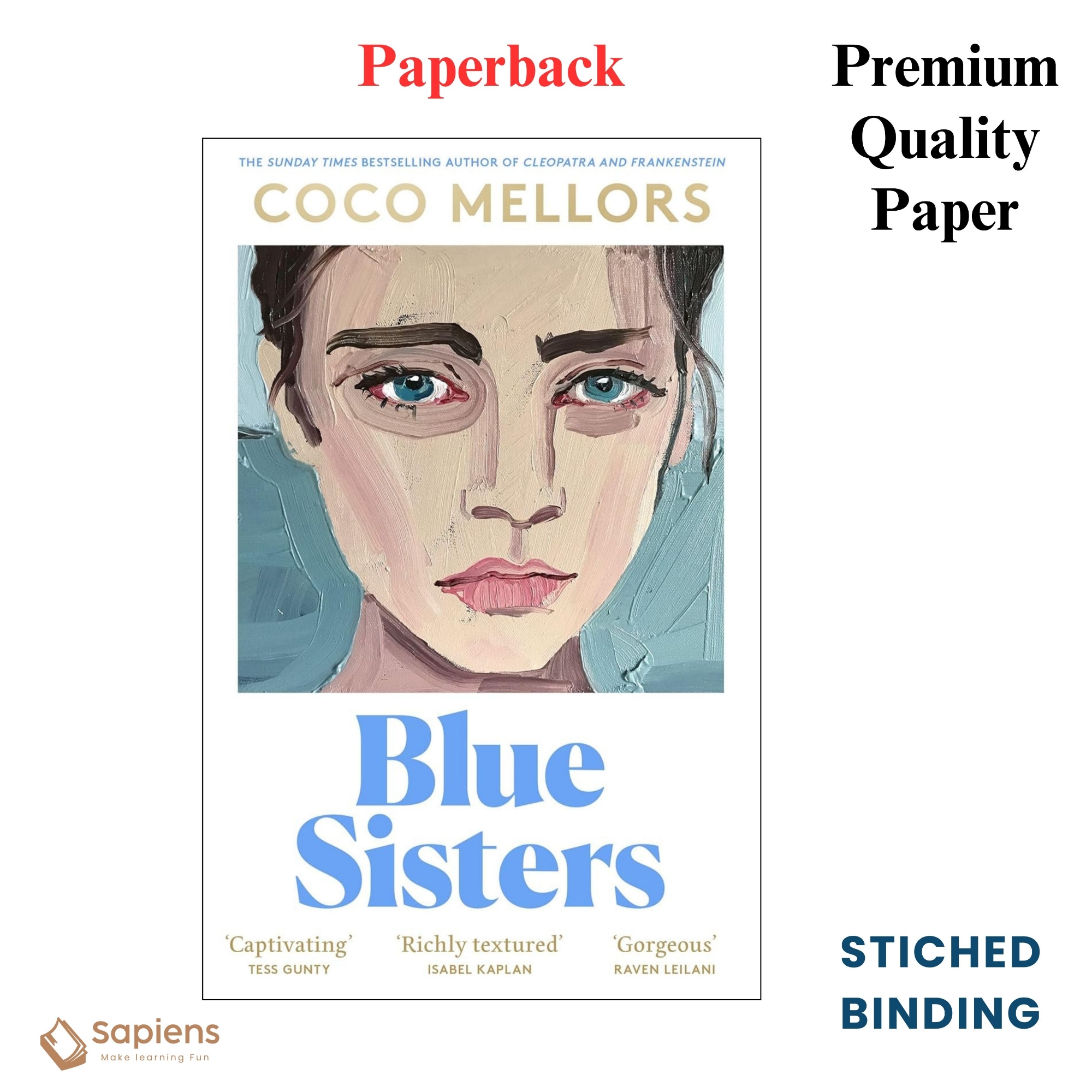 Picture of Blue Sisters: The instant top ten bestseller from the author of Cleopatra and Frankenstein by Coco Mellors (Paperback)
