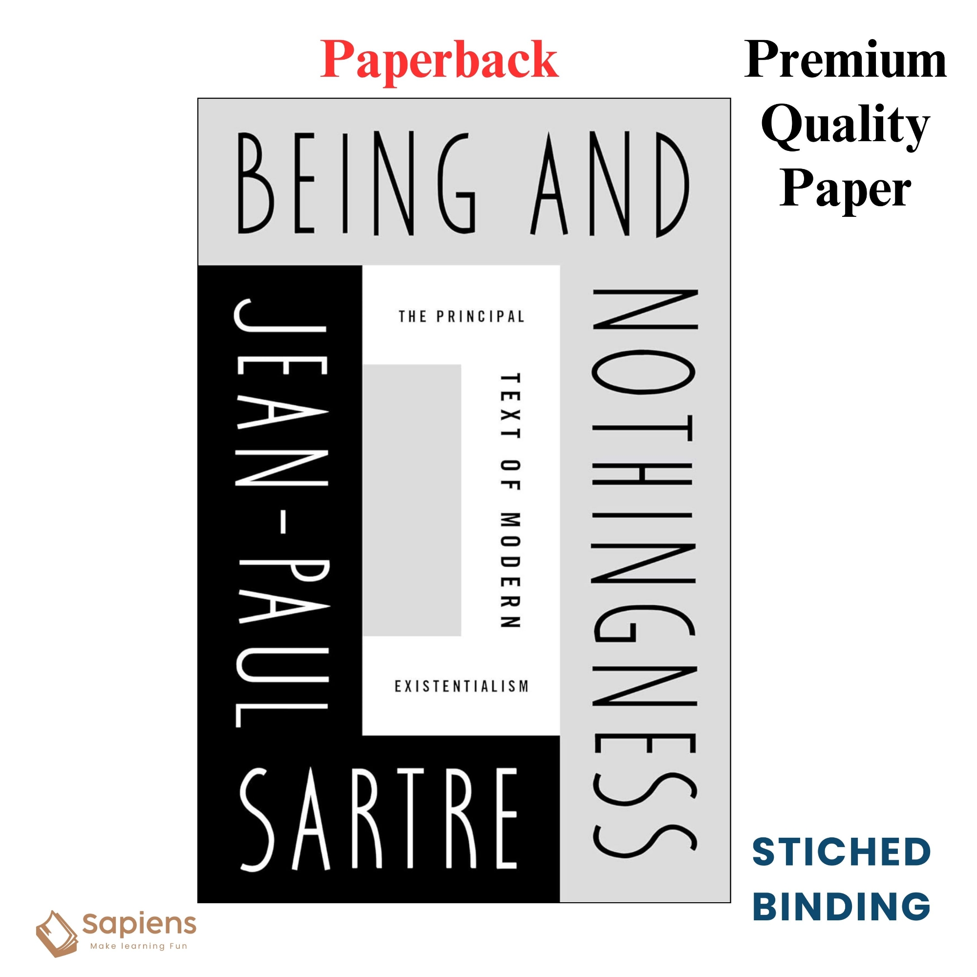 Picture of Being and Nothingness by Jean-Paul Sartre (Paperback)