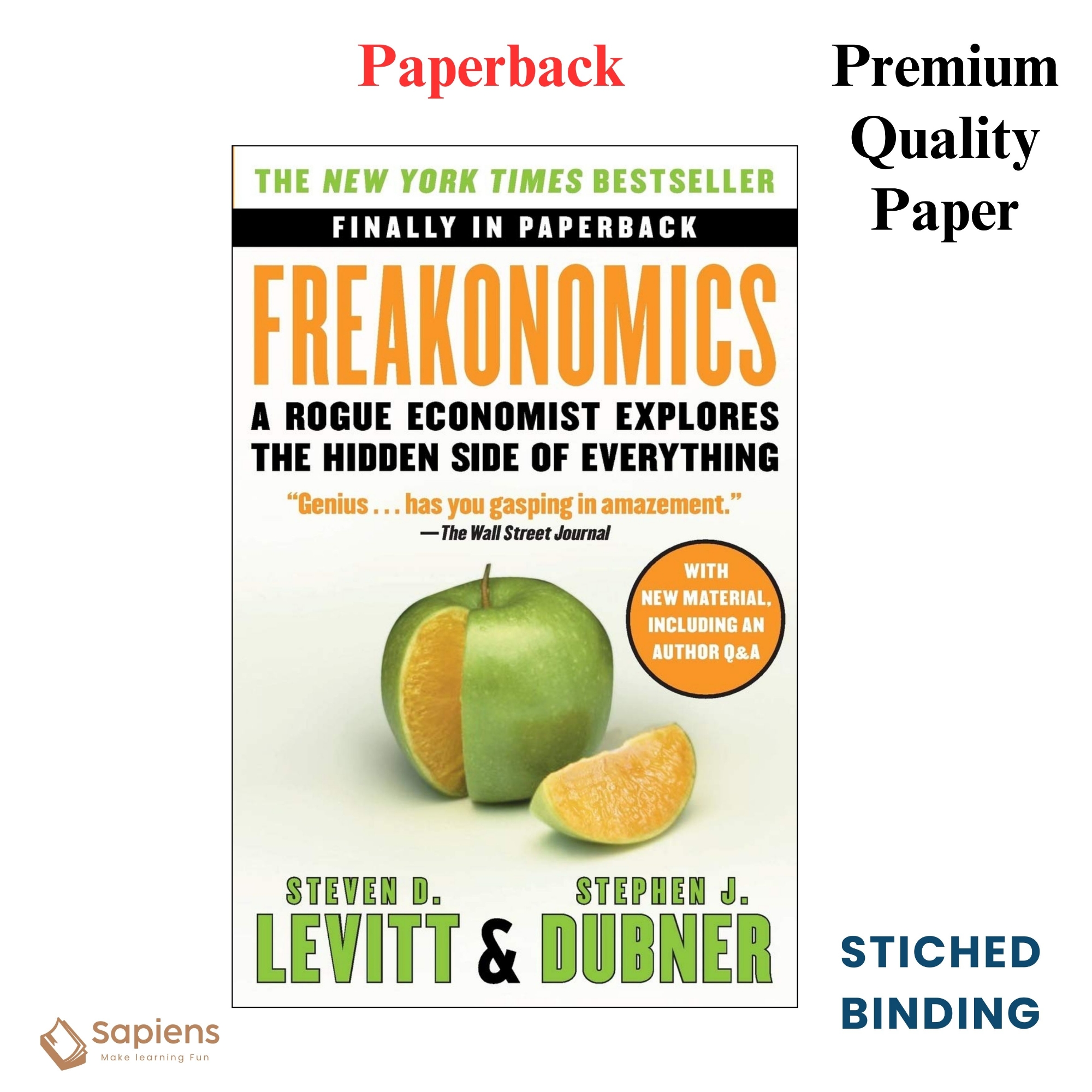 Picture of Freakonomics by Steven D. Levitt & Stephen J. Dubner by Steven D. Levitt (Paperback)