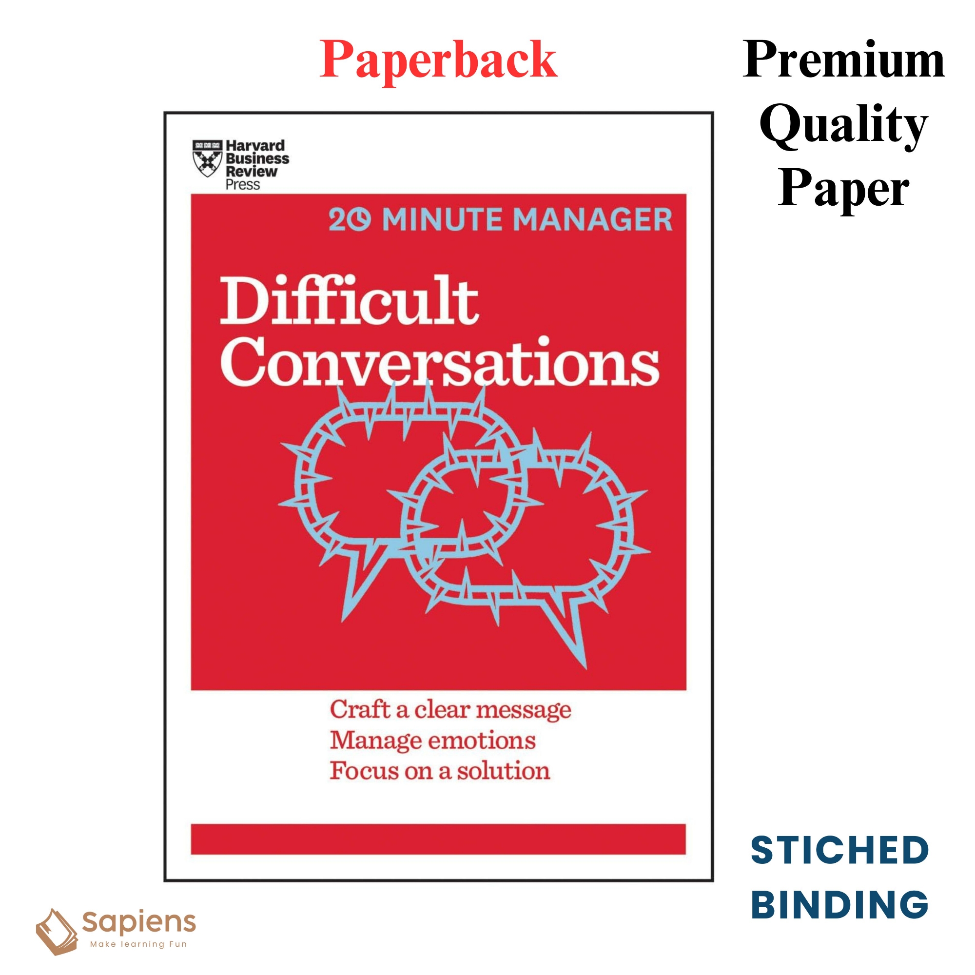 Picture of Difficult Conversations (HBR 20-Minute Manager Series) by Harvard Business Review (Paperback)