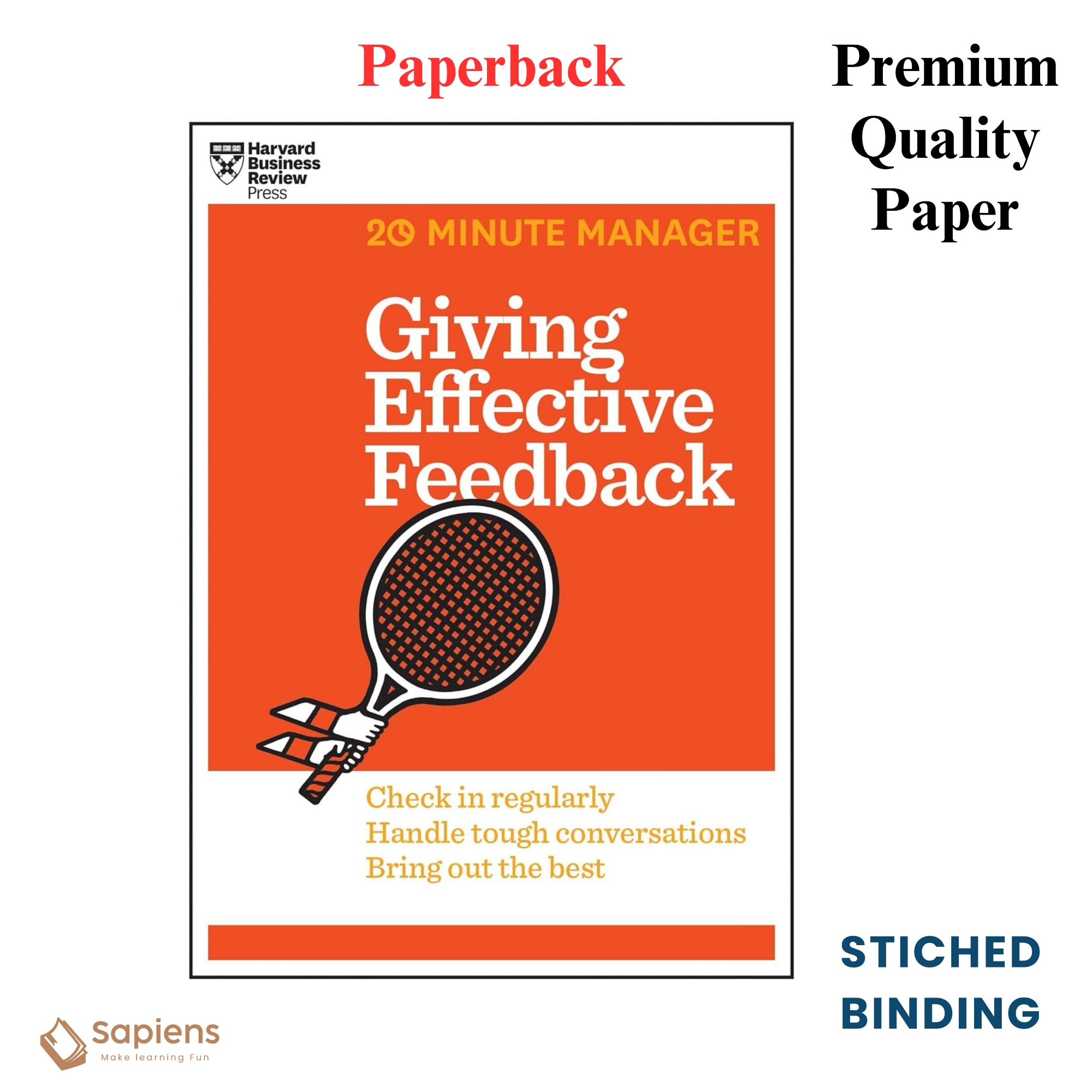 Picture of Giving Effective Feedback (HBR 20-Minute Manager Series) by Harvard Business Review (Paperback)