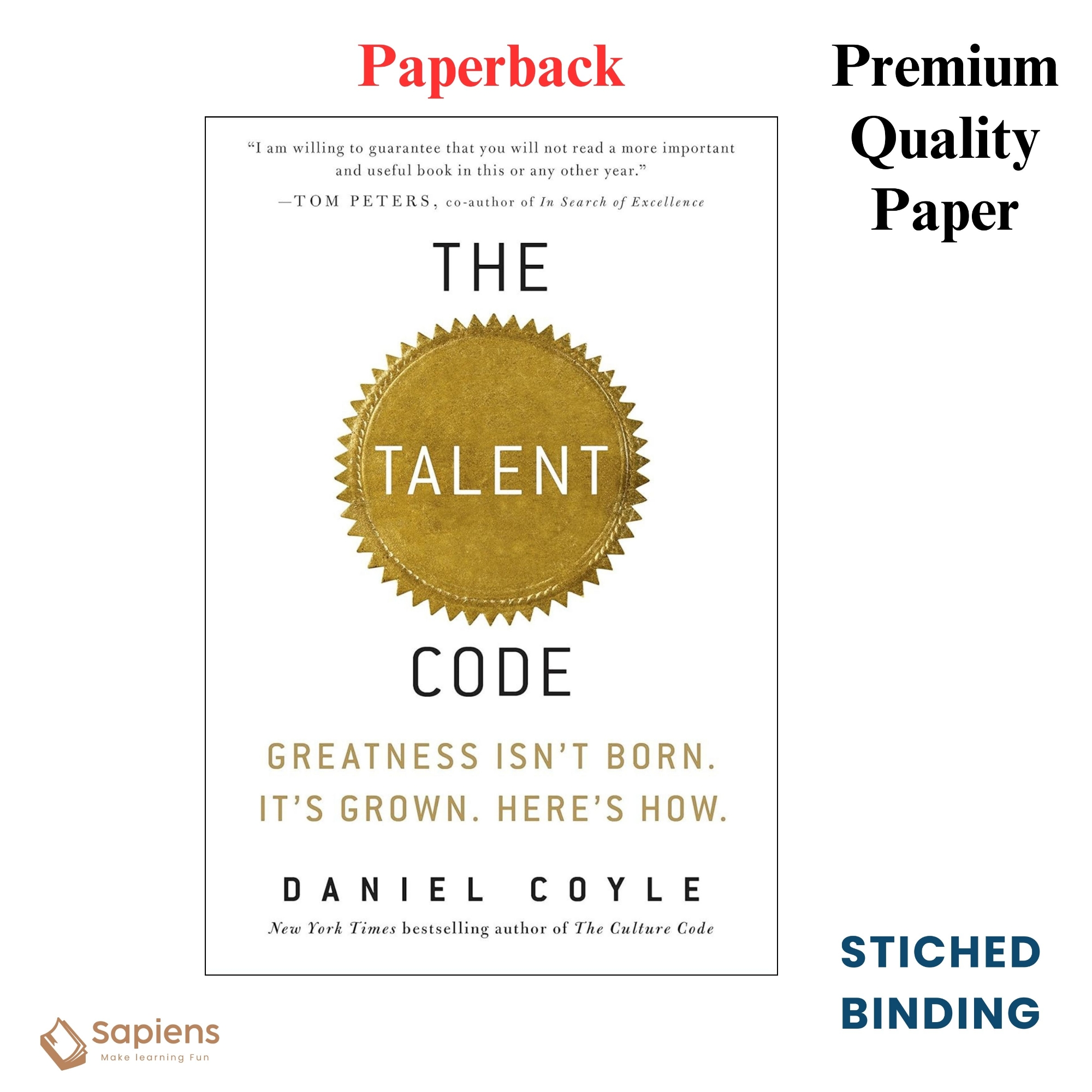 Picture of The Talent Code: Greatness Isn't Born. It's Grown. Here's How by Daniel Coyle (Paperback)