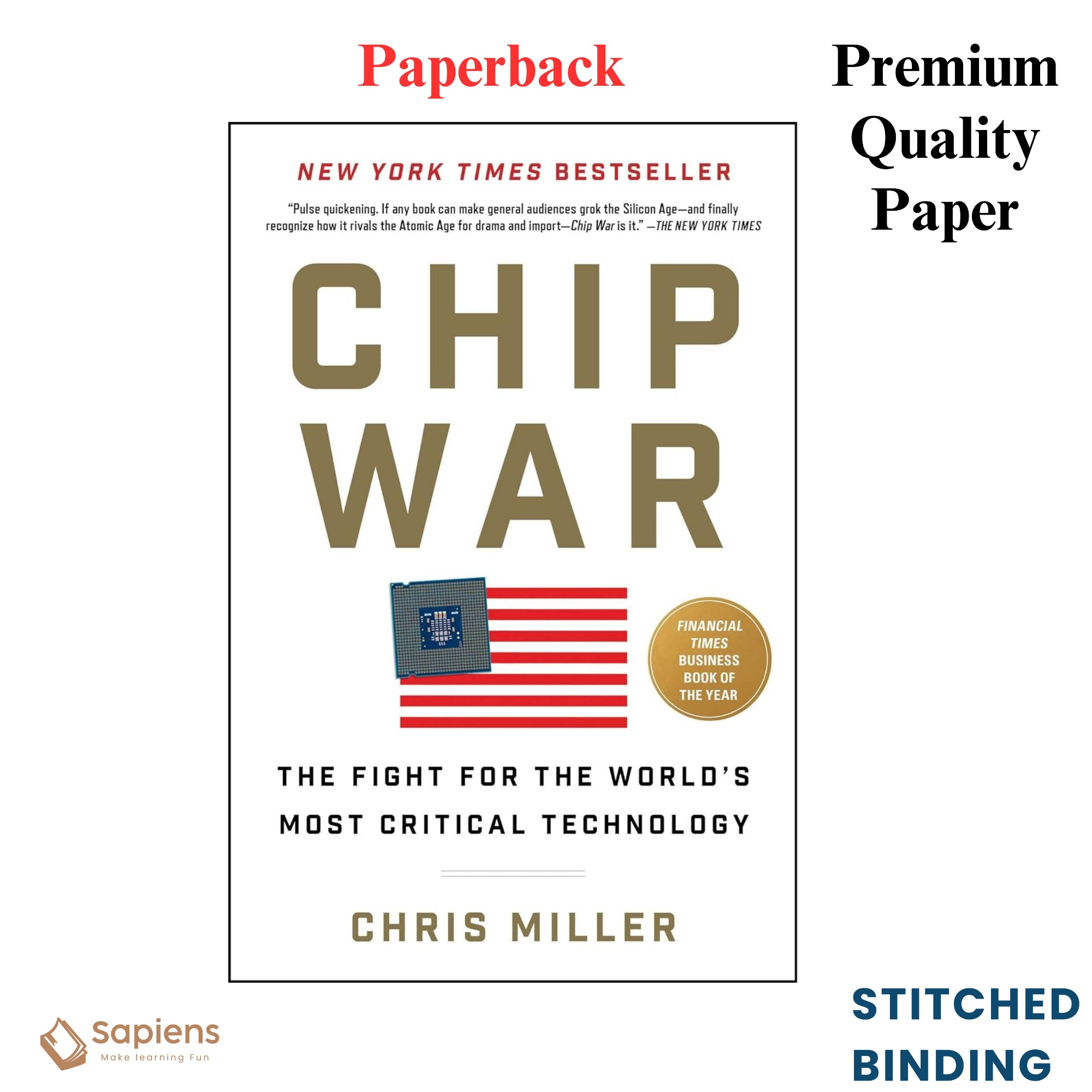 Picture of Chip War: The Fight for the World's Most Critical Technology by Chris Miller (Paperback)