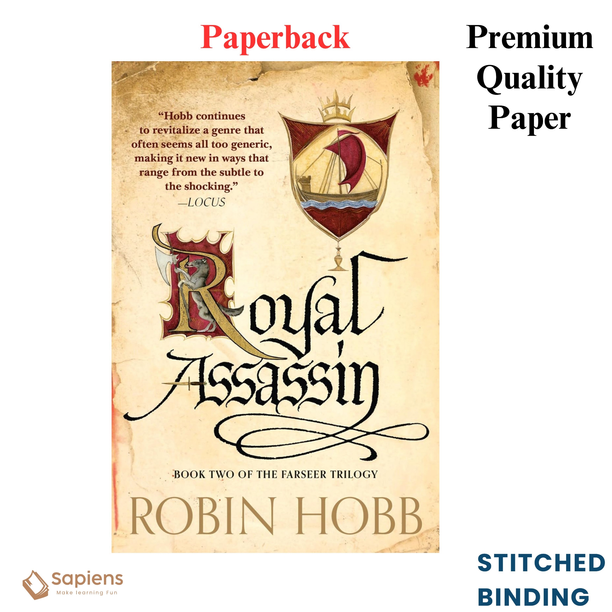 Picture of Royal Assassin (Farseer Trilogy, #2) by Robin Hobb (Paperback)