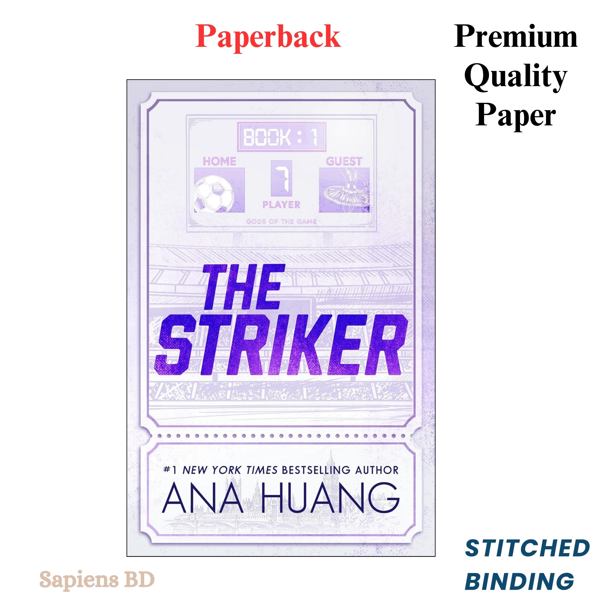 Picture of The Striker (Gods of the Game, #1) by Ana Huang (Paperback)