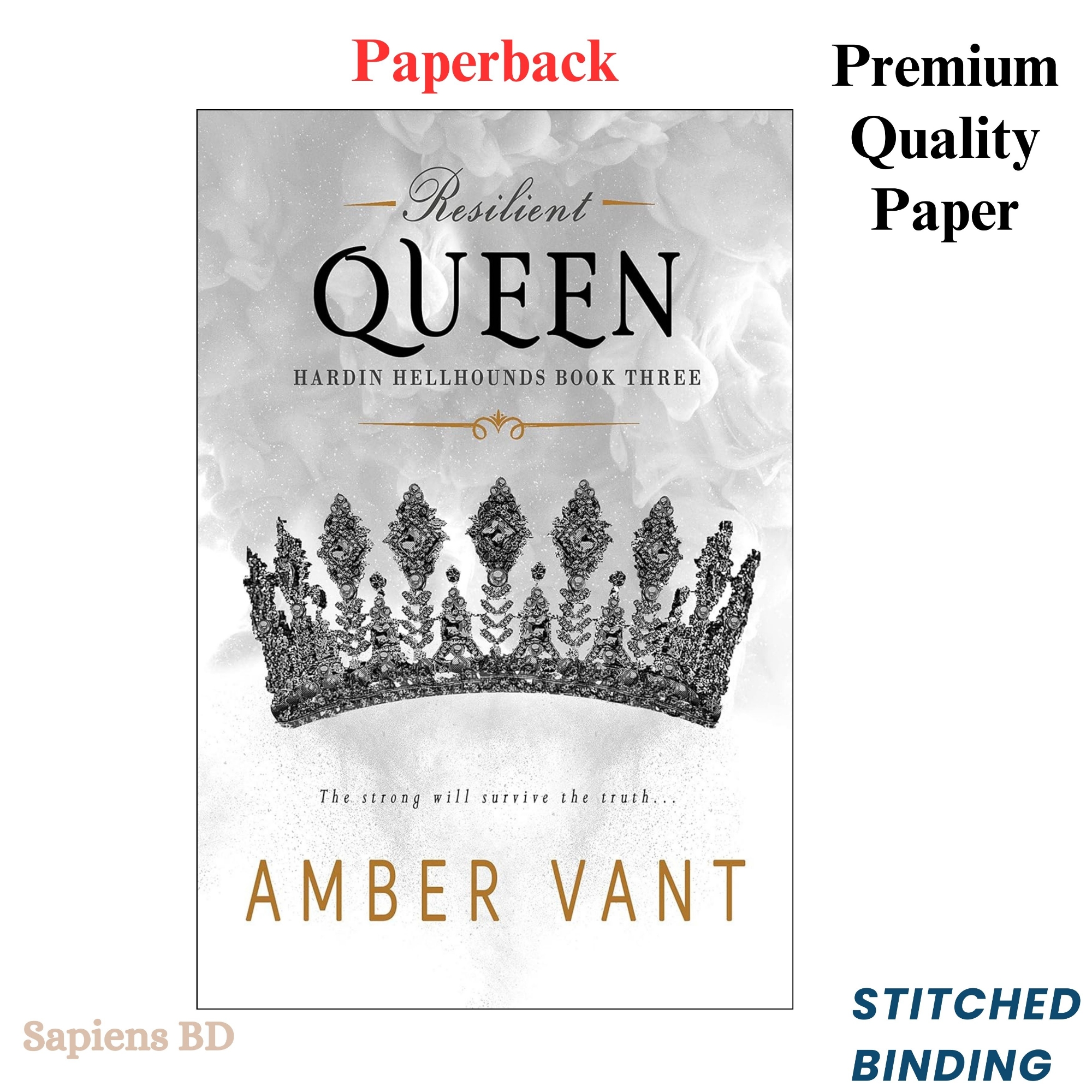 Picture of Resilient Queen (Hardin Hellhounds, #3) by Amber Vant (Paperback)