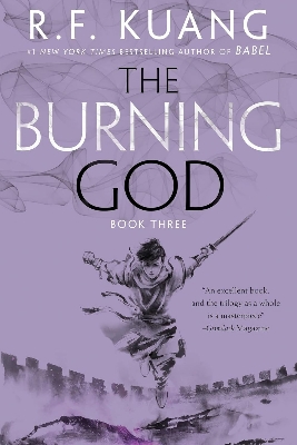 Picture of The Burning God (The Poppy War, #3) by R.F. Kuang (Paperback)