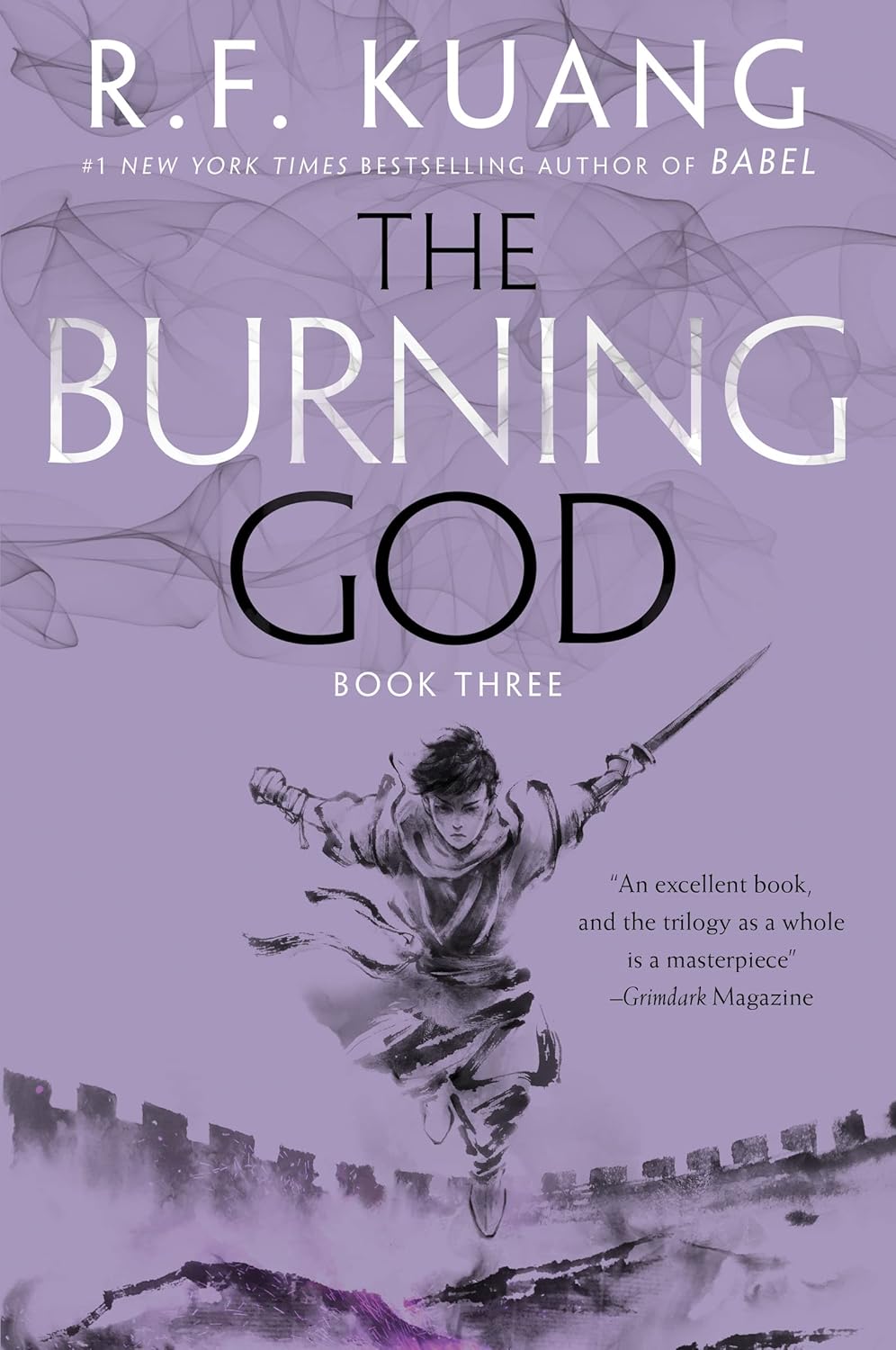 Picture of The Burning God (The Poppy War, #3) by R.F. Kuang (Paperback)