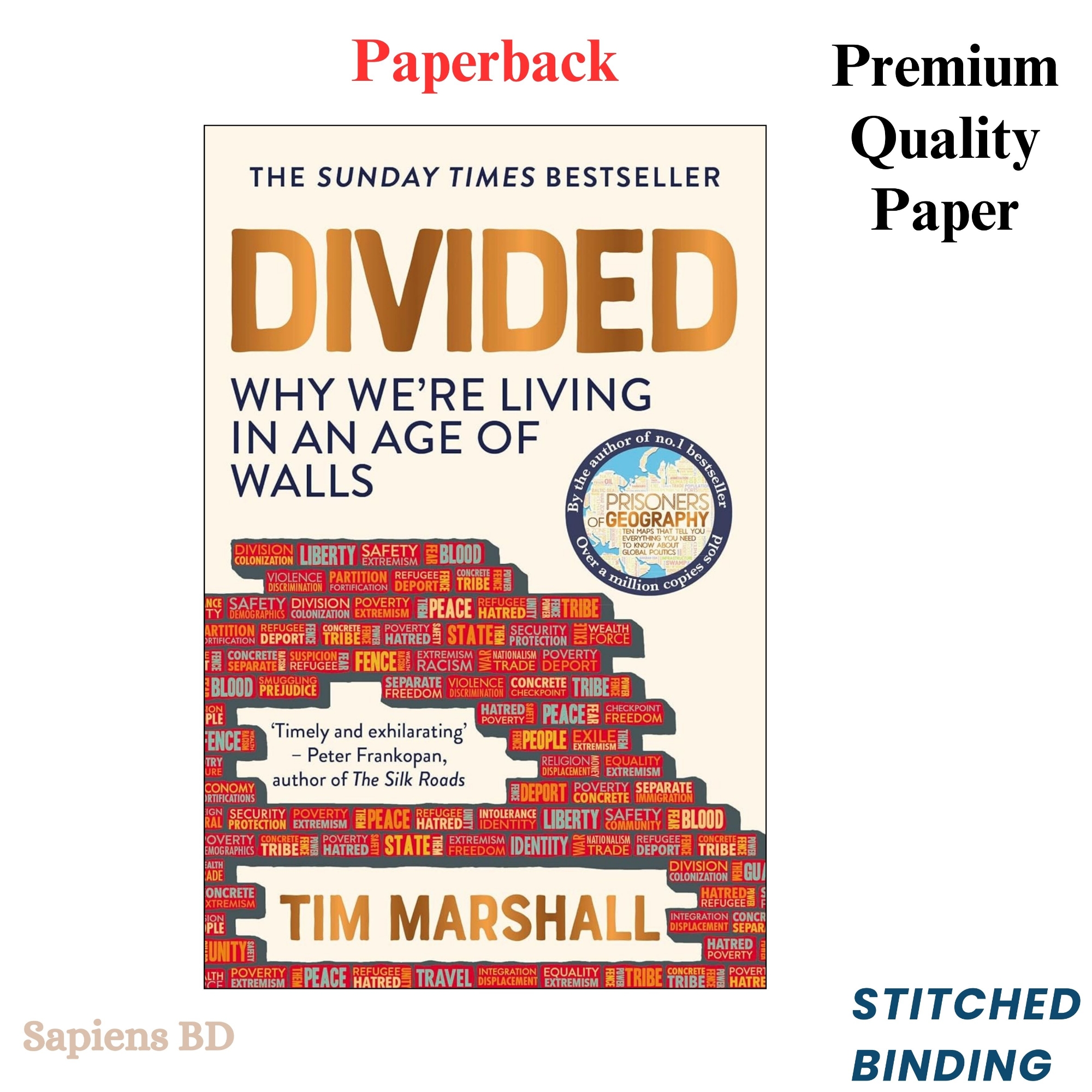 Picture of Divided: Why We're Living in an Age of Walls by Tim Marshall (Paperback)