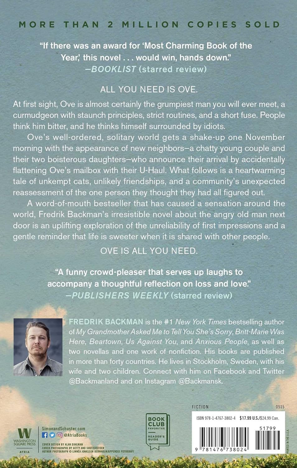 Picture of A Man Called Ove by Fredrik Backman (Paperback)