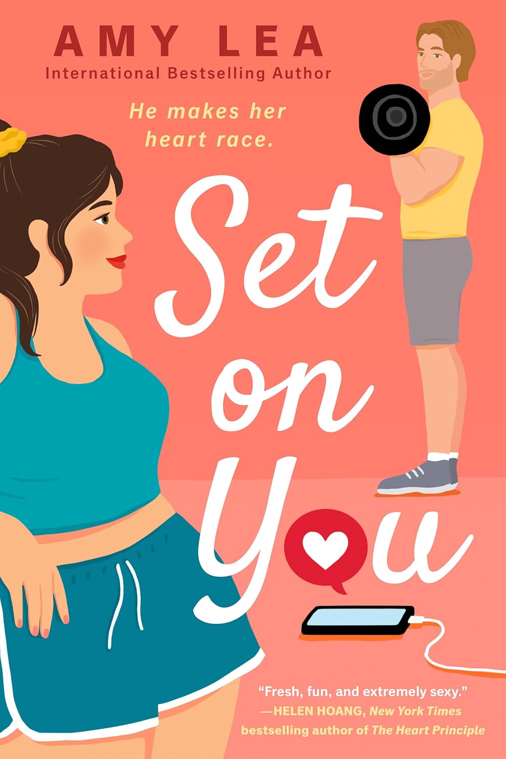 Picture of Set on You (The Influencer, #1) by Amy Lea (Paperback)