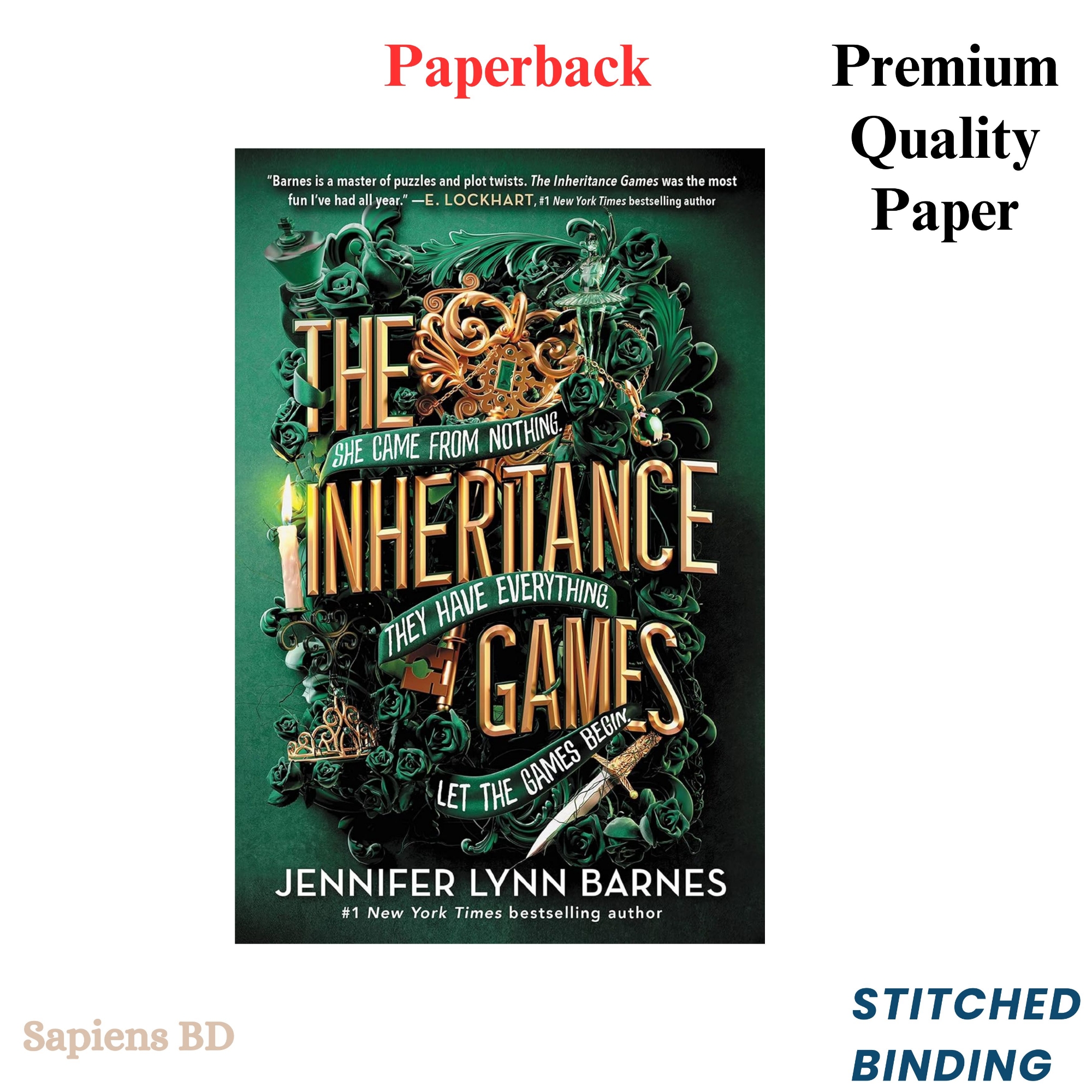 Picture of The Inheritance Games by Jennifer Lynn Barnes (Paperback)