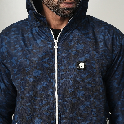 Picture of Printed blue jacket for men 2024 new collection | Jacket for men winter china high quality | Jacket for men winter 2024 double part