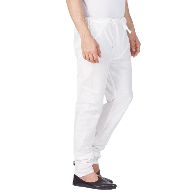 Picture of Low price stretch payjama For Men White | Payjama pant for Men new collection 2024 | Narrow shape premium payjama for panjabi