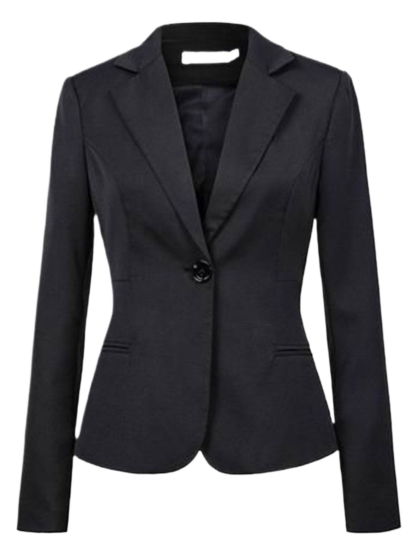 Picture of Black blazer ladies new collection | Women new design blazer collection for winter | Stretch ladies new Blazer collection | Fashionable Ladies jackets style blazer double part