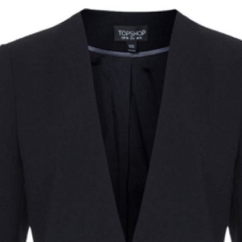 Picture of Black blazer ladies new collection | Women new design blazer collection for winter | Stretch ladies new Blazer collection | Fashionable Ladies jackets style blazer double part
