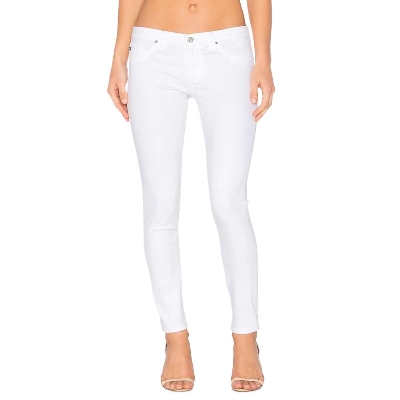 Picture of white pant for women stylish | Jeans pant for women new collection 2024 | Denim pant collection for women