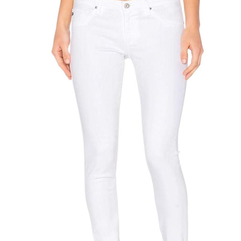 Picture of white pant for women stylish | Jeans pant for women new collection 2024 | Denim pant collection for women