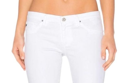 Picture of white pant for women stylish | Jeans pant for women new collection 2024 | Denim pant collection for women
