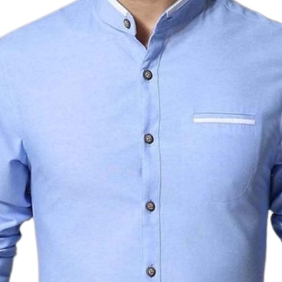 Picture of Sky Blue Formal Shirt for Men - Premium Quality, Perfect for Office and Events | Men's Sky Blue Formal Shirt - Stylish Design, Comfortable Fit, High-Quality Fabric | Buy Sky Blue Formal Shirt for Men Online - Elegant and Affordable