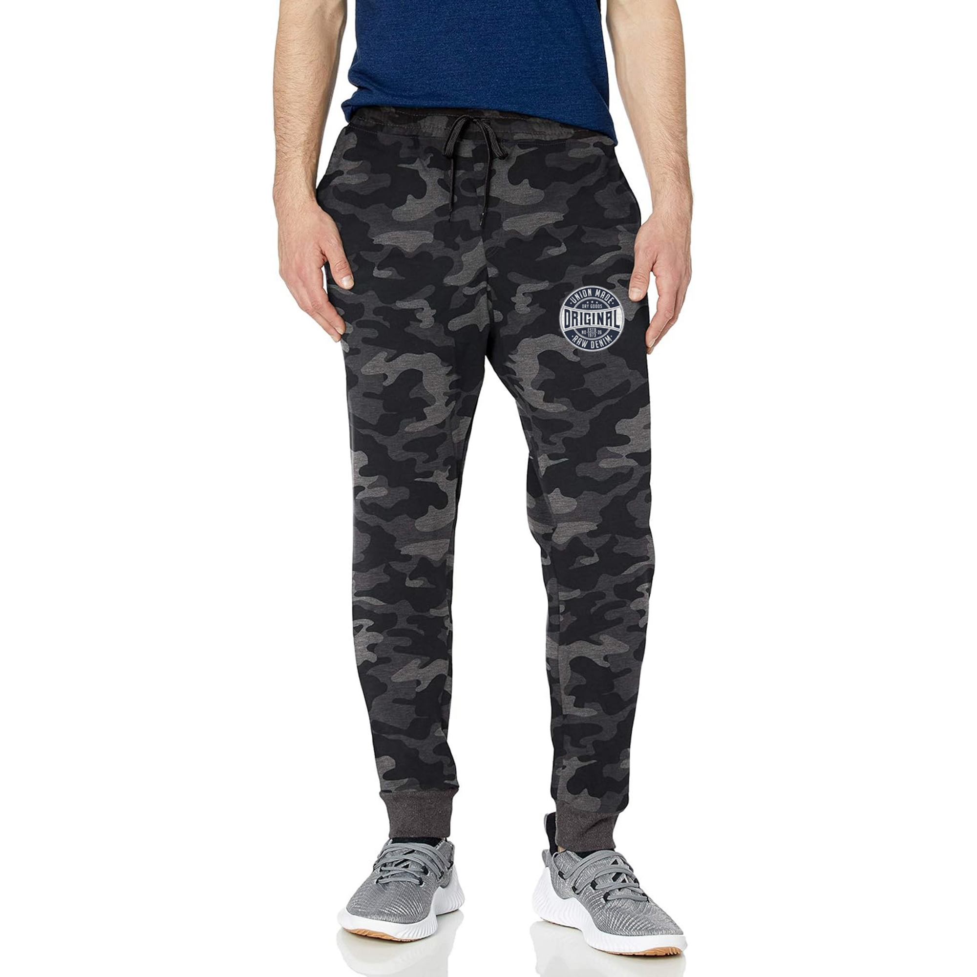 Picture of Joggers for men high quality double | Joggers for men stylish pant | Black joggers for men cotton