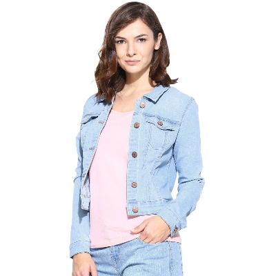 Picture of Winter jacket for women long | Winter collection for women long coat | Jacket for women winter bangladesh | Women jacket for winter denim  jeans jacket for girls