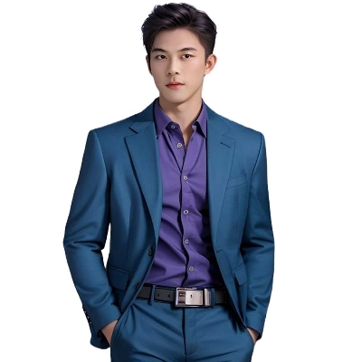 Picture of Suits and Blazer for men blue colour | suits blazer jacket for men brand | Coat and blazer for men stylish