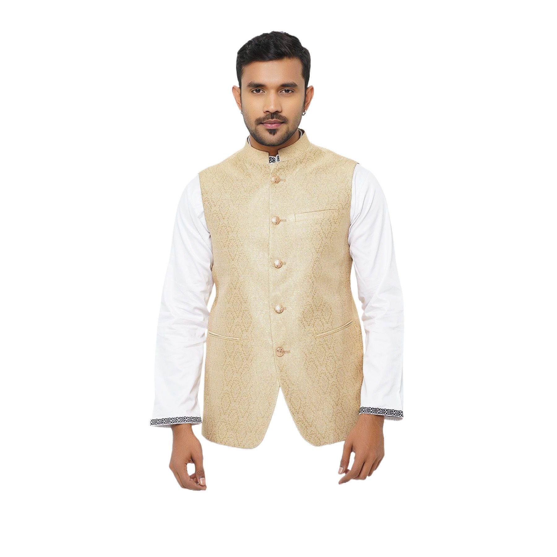 Picture of koti for men panjabi | koti for men with panjabi | koti for men print | Vest for men , Modi coat, waist coat for men