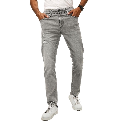 Picture of Denim Pant For Men High Quality | Gray Color Pant For Men New Collection 2024 | Stretched Jeans Pant For Men Brand - Pant