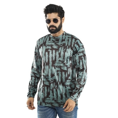 Picture of All over printed full sleeve t shirt for man | printed tshirt for men new collection 2024 | Full sleeve tshirt for men high quality