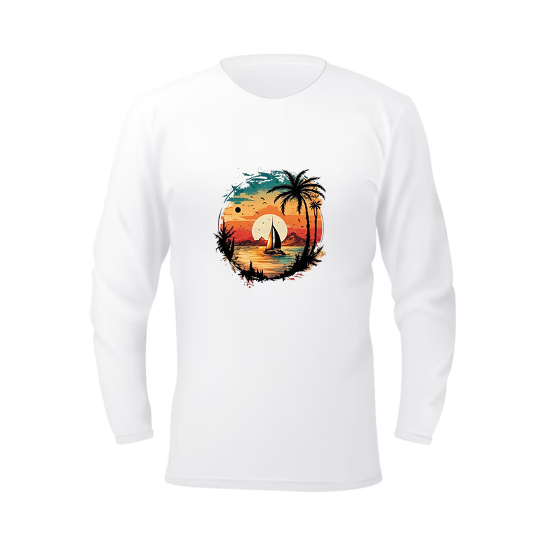 Picture of Full sleeve white tshirt for men new collection 2024 stylist | Soft cotton tshirt for men export quality | tshirt for men full sleeve