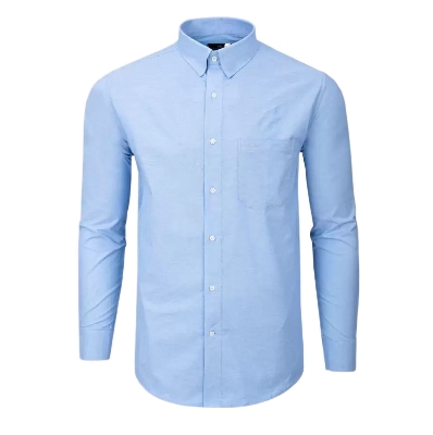 Picture of Sky blue shirt for men new 2024 brand stylish | Export quality shirt for men sky blue colour at low price