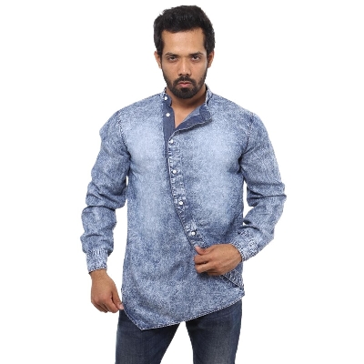Picture of Denim shirt for men new 2024 brand | shirt for men new 2024 brand stylish