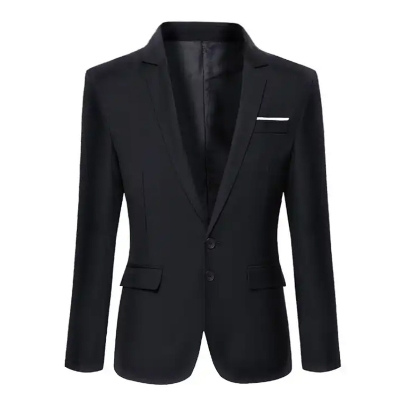 Picture of Blazer for men black low price | Black blazer for men stylish | High quality blazer for men brand