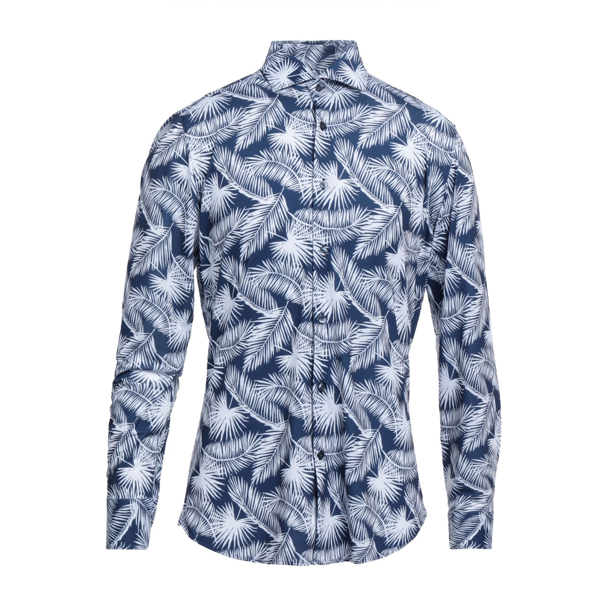 Picture of Blue shirt for men new 2024 brand stylish | Printed shirt for men high quality | Blue printed shirt for men brand