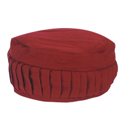 Picture of Maroon Tupi for men islamic afgani | Tupi for men islamic pakistani | tupi for men namaz - Pakistani tupi and Afghani tupi collection for men