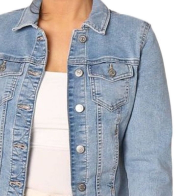 Picture of Export quality denim jacket for women in low price | Women denim jacket for winter