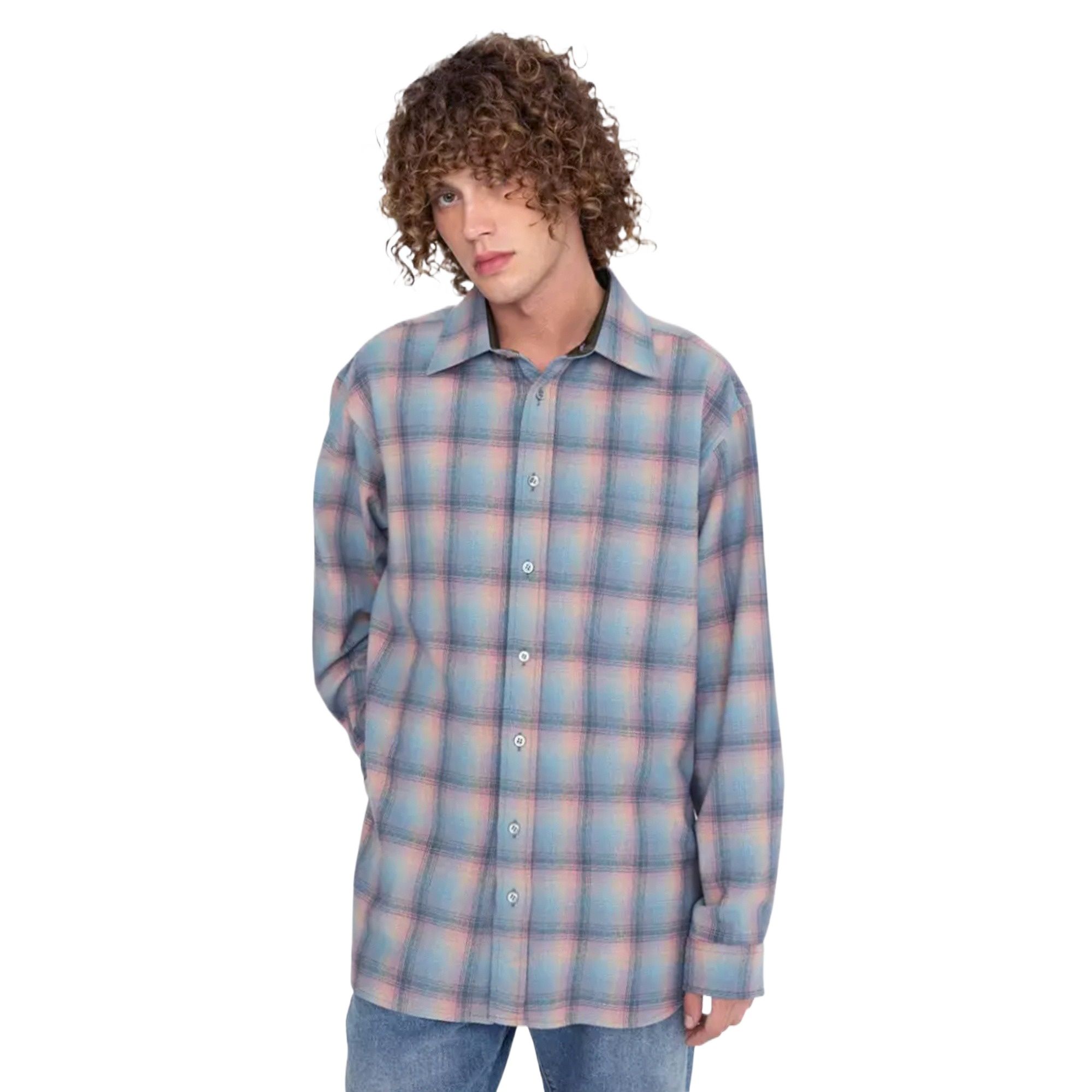 Picture of Printed shirt for men new 2024 brand stylish | Blue shirt for men high quality