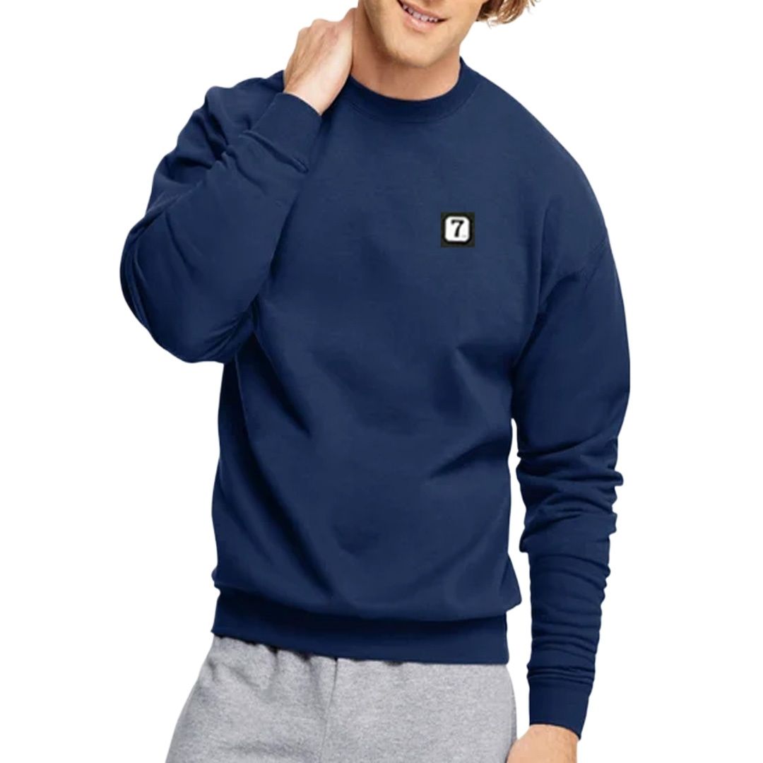 Picture of Blue sweatshirt for men winter | Export quality sweatshirt for men black and blue