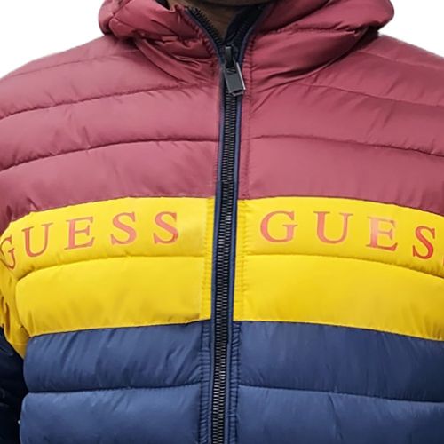 Picture of Blue and maroon winter collection for men jaket high quality | Export quality bomber jacket for men winter 2023 | Blue jacket for men