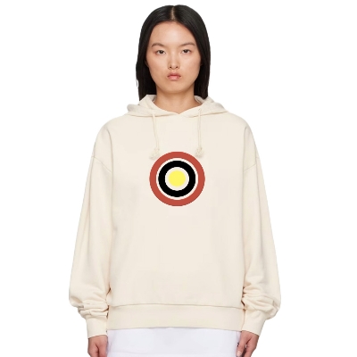 Picture of Off white hoodie for women new collection 2024 | Export quality women hoodies | Low price hoodies for women printed