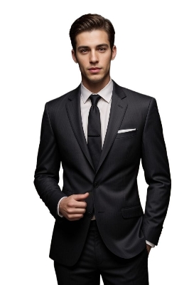 Picture of Black suits blazer for men stylish | High quality suits blazer for men low price