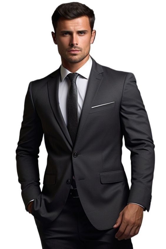 Picture of Black suits blazer for men stylish | High quality suits blazer for men low price